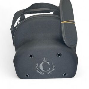 Culture Kings Black Hat Cap Carrier Case Travel Bag NEW